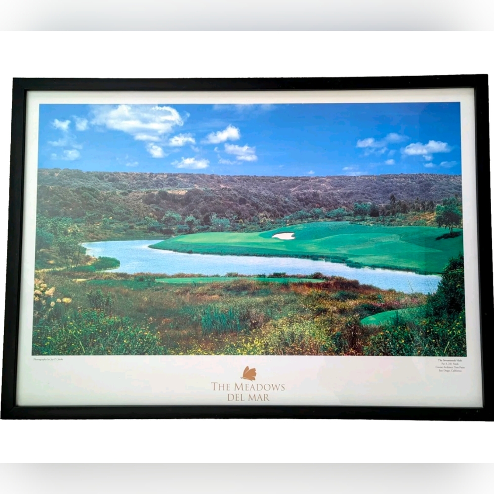 The Meadows Del Mar Golf Course San Diego Photography by Jay D. Jenks Print 28.5